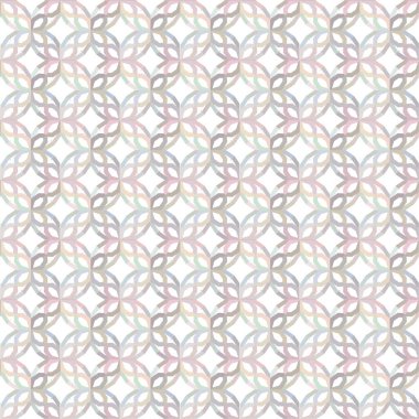 Geometrik süslemeli kusursuz desen. vektör illüstrasyonu