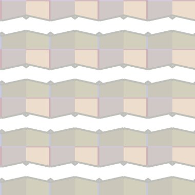 Geometrik süslemeli kusursuz desen. vektör illüstrasyonu