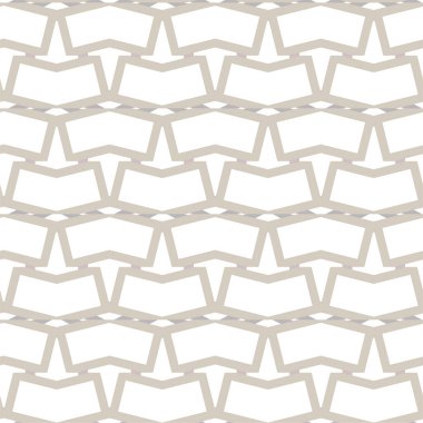 Geometrik süslemeli vektör deseni. Kusursuz tasarım dokusu 