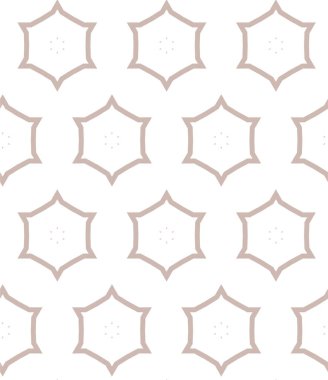 Geometrik süslemeli vektör deseni. Kusursuz tasarım dokusu