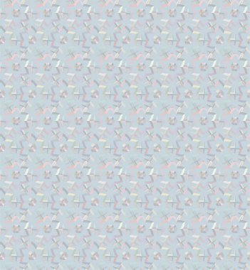 Geometrik süslemeli vektör deseni. Kusursuz tasarım dokusu 