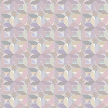 Geometrik süslemeli vektör deseni. Kusursuz tasarım dokusu.