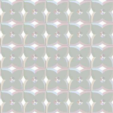 Geometrik süslemeli kusursuz desen. vektör illüstrasyonu
