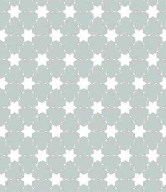 Geometrik yinelenen süs vektör deseni. Pastel tonları olan kusursuz tasarım dokusu