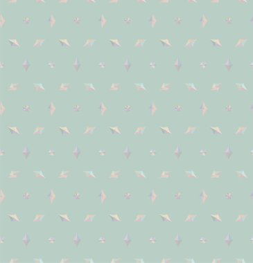 Geometrik süslemeli vektör deseni. Kusursuz tasarım dokusu