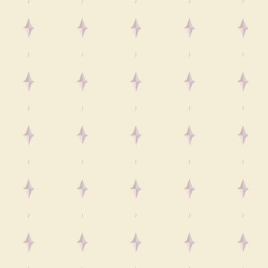 Geometrik yinelenen süs vektör deseni. Pastel tonları olan kusursuz tasarım dokusu