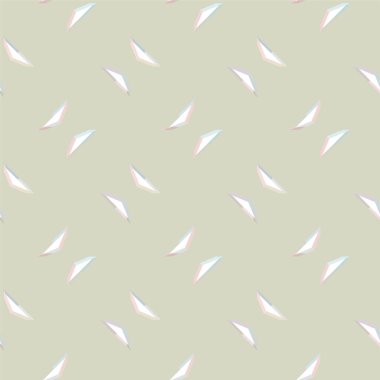 Geometrik süslemeli vektör deseni. Kusursuz tasarım dokusu 