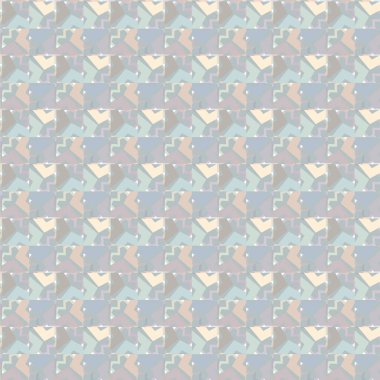 Geometrik süslemeli vektör deseni. Kusursuz tasarım dokusu 