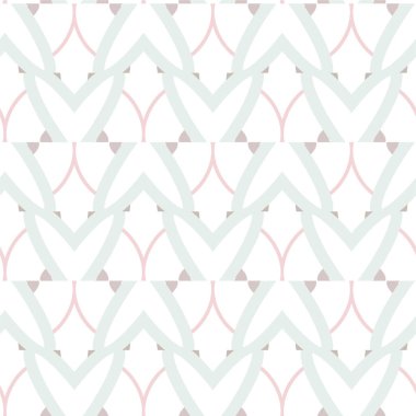 Geometrik süslemeli vektör deseni. Kusursuz tasarım dokusu.