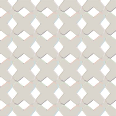 Soyut geometrik şekilli kusursuz desen