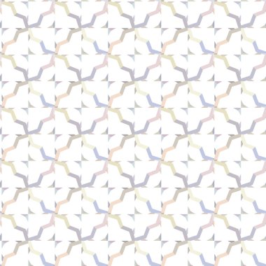 Geometrik süslemeli vektör deseni. Kusursuz tasarım dokusu 