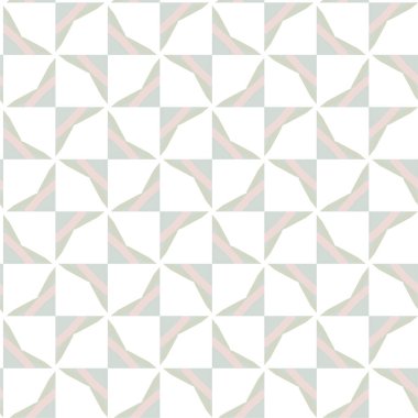 Geometrik süslemeli vektör deseni. Kusursuz tasarım dokusu 