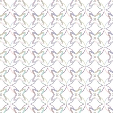 Geometrik süslemeli vektör deseni. Kusursuz tasarım dokusu 