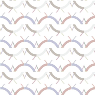 Soyut geometrik şekilli kusursuz desen