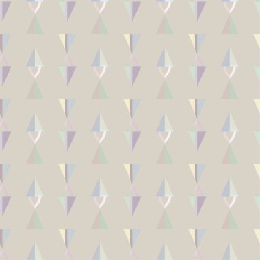 Geometrik süslemeli vektör deseni. Kusursuz tasarım dokusu 