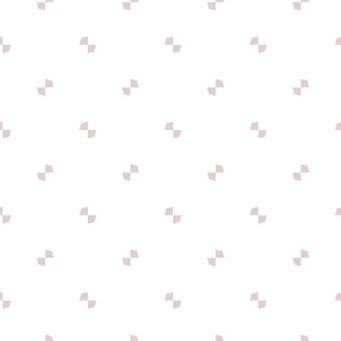 Geometrik yinelenen süs vektör deseni. Pastel tonları olan kusursuz tasarım dokusu