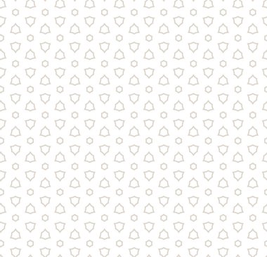 Geometrik süslemeli vektör deseni. Kusursuz tasarım dokusu