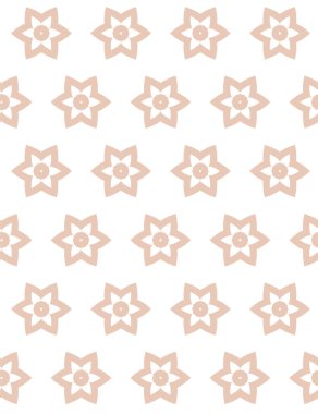 Geometrik yinelenen süs vektör deseni. Pastel tonları olan kusursuz tasarım dokusu