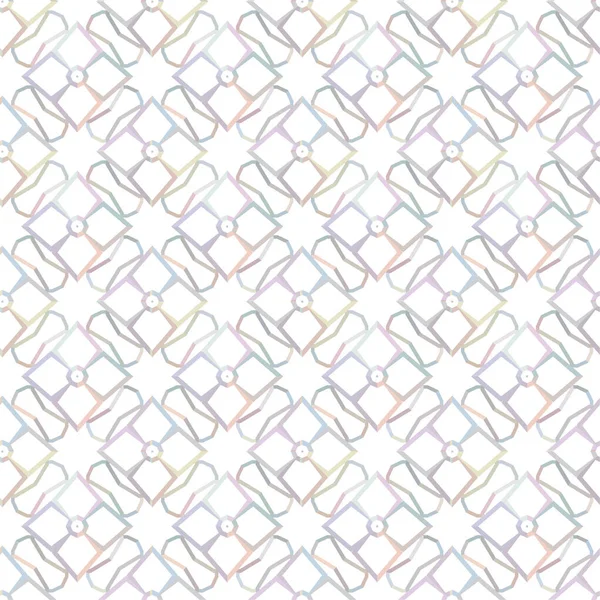 Patrón Geométrico Vectorial Ornamental Recurrente Textura Diseño Sin Costuras Con — Archivo Imágenes Vectoriales