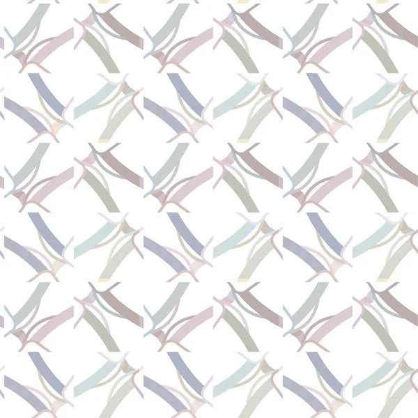 Geometrik yinelenen süs vektör deseni. Pastel tonları olan kusursuz tasarım dokusu