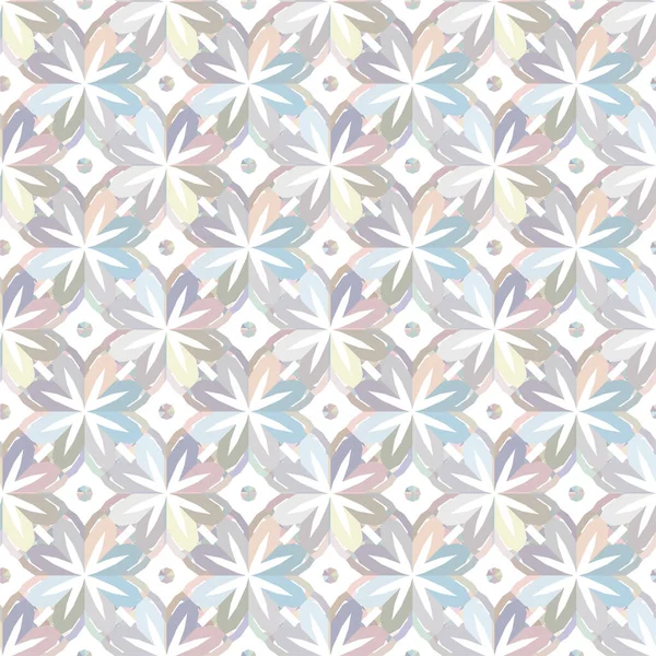 Geometrik süslemeli vektör deseni. Kusursuz tasarım dokusu