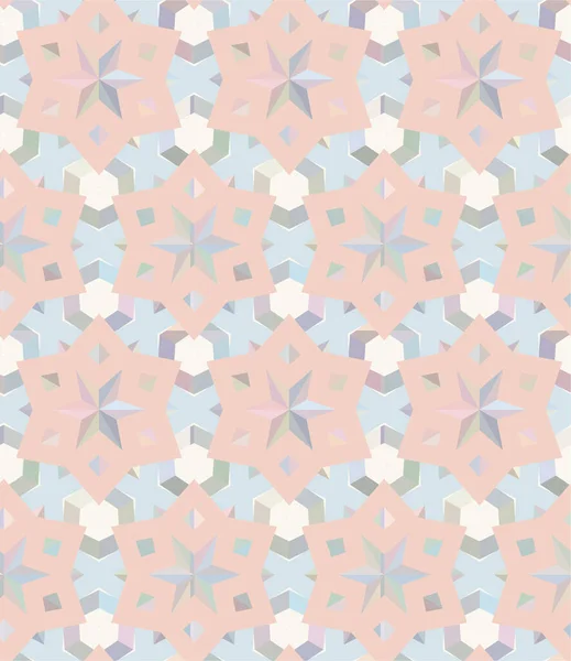 Geometrik süslemeli vektör deseni. Kusursuz tasarım dokusu 