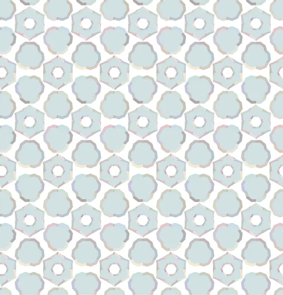 Geometrik süslemeli vektör deseni. Kusursuz tasarım dokusu 