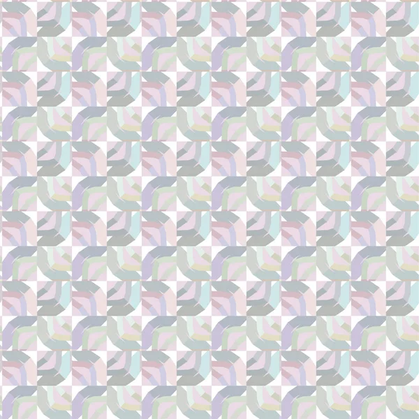 Soyut geometrik şekilli kusursuz desen