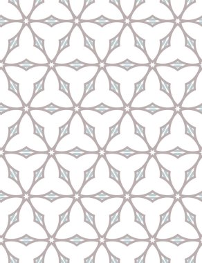 Geometrik süslemeli vektör deseni. Kusursuz tasarım dokusu 