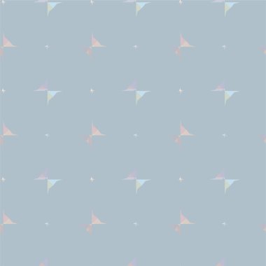 Soyut geometrik şekilli kusursuz desen