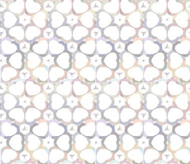 Geometrik süslemeli vektör deseni. Kusursuz tasarım dokusu.