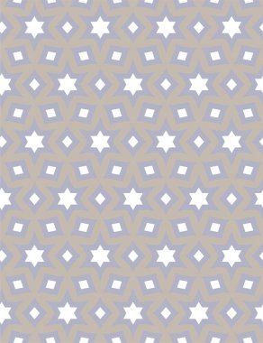 Geometrik süslemeli vektör deseni. Kusursuz tasarım dokusu 