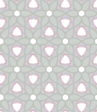 Geometrik süslemeli vektör deseni. Kusursuz tasarım dokusu