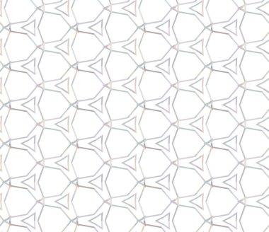 Geometrik süslemeli kusursuz desen. vektör illüstrasyonu