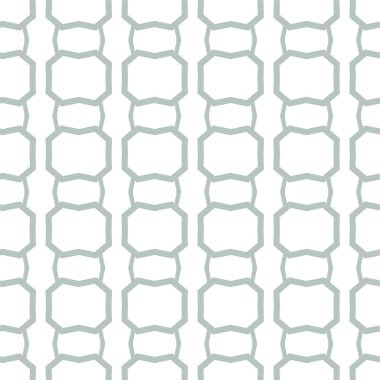 Geometrik süslemeli vektör deseni. Kusursuz tasarım dokusu