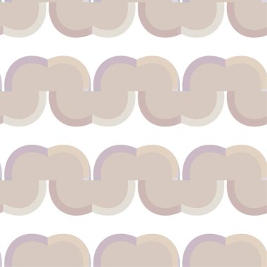 Soyut geometrik şekilli kusursuz desen