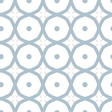 Geometrik yinelenen süs vektör deseni. Pastel tonları olan kusursuz tasarım dokusu