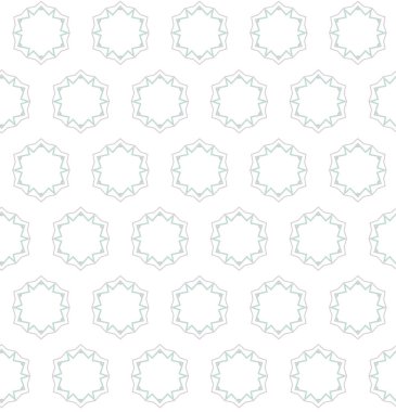Geometrik süslemeli vektör deseni. Kusursuz tasarım dokusu 