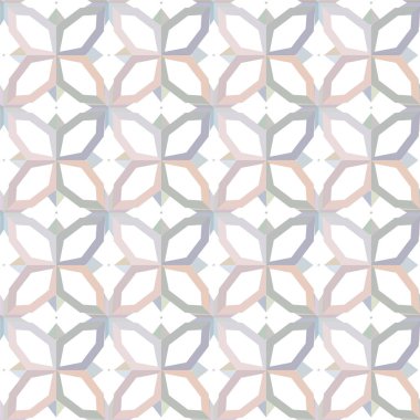 Geometrik süslemeli vektör deseni. Kusursuz tasarım dokusu.