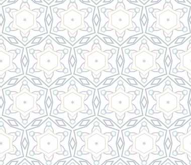 Soyut geometrik şekilli kusursuz desen