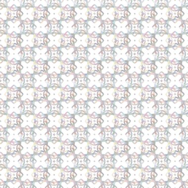 Geometrik süslemeli vektör deseni. Kusursuz tasarım dokusu