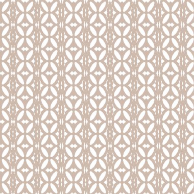 Geometrik yinelenen süs vektör deseni. Pastel tonları olan kusursuz tasarım dokusu