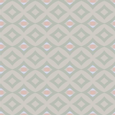 Geometrik süslemeli vektör deseni. Kusursuz tasarım dokusu 