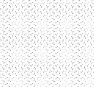 Geometrik süslemeli vektör deseni. Kusursuz tasarım dokusu