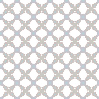 Geometrik süslemeli kusursuz desen. vektör illüstrasyonu
