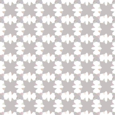 Geometrik süslemeli vektör deseni. Kusursuz tasarım dokusu