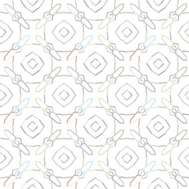 Geometrik süslemeli vektör deseni. Kusursuz tasarım dokusu 