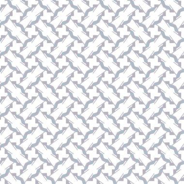 Geometrik süslemeli vektör deseni. Kusursuz tasarım dokusu
