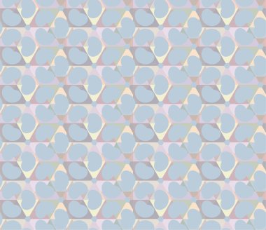 Geometrik süslemeli vektör deseni. Kusursuz tasarım dokusu 