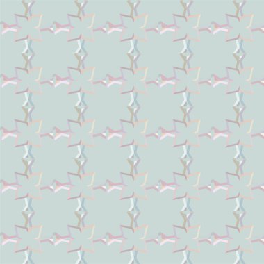 Geometrik süslemeli vektör deseni. Kusursuz tasarım dokusu